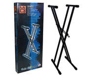 MR DJ KS350 Keyboard Stand Adjustable Dual X Stand