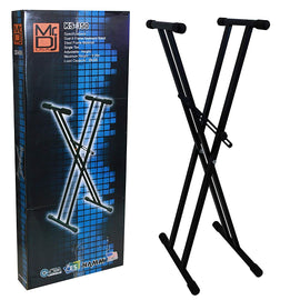 MR DJ KS350 Keyboard Stand Adjustable Dual X Stand