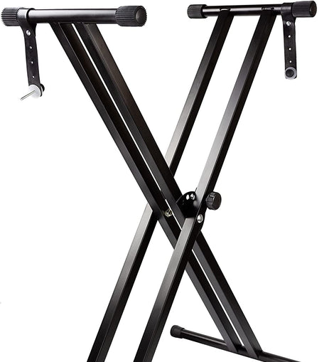 MR DJ KS650 Keyboard Stand Adjustable Locking Straps & Quick Release Mechanism