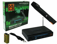 MR DJ MICVHF3100 Wireless Dual-Channel Handheld design Microphone System