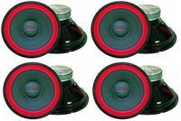 4 MR DJ 12" Raw Replacement DJ PA Speaker Subwoofer 8 Ohm Woofer 40oz Magnet