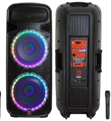 MR DJ PBX6300BAT DUAL 15