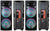 2 MR DJ PRO215LED Bluetooth Speaker Pro Dual 2x15" 5500W Speaker PA DJ Bluetooth