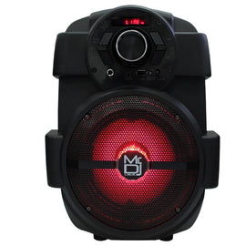 MR DJ Pro 6.5" Rechargeable USB/Bluetooth Powered PA Party Speaker