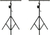 2 Crank Up Truss Lighting Stands - DJ Stage Light Mount Trussing Speaker System PA