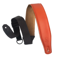 Levy's Leathers MRHGS-ORG Right Height Guitar Strap - Orange