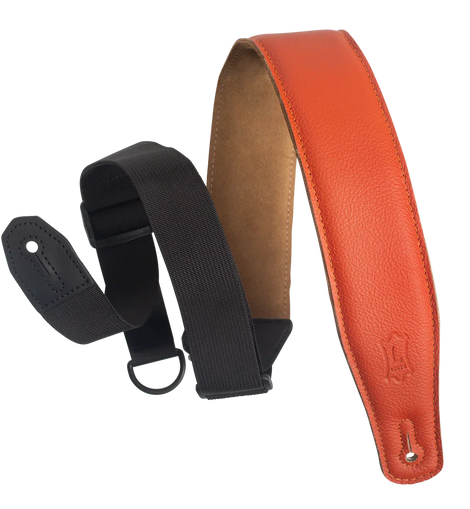 Levy's Leathers MRHGS-ORG Right Height Guitar Strap - Orange