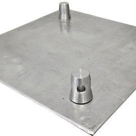 MR TRUSS BP1414 Universal Aluminum Base Plate 12" x 12" for 12 Inch Square Truss