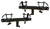 2 MR DJ Universal Black T-Adapter Triangle/Square<BR/> T-Adapter Triangle or Square Truss Adapter Bracket Tripod Crank Light Stand Bar