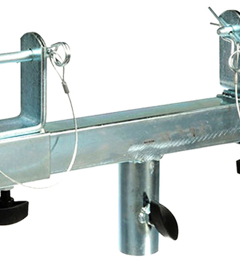 MR DJ Universal Chrome T-Adapter Triangle or Square Truss Adapter Bracket Tripod Crank Light Stand Bar