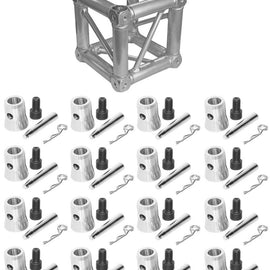 MR Truss TJB4W<BR/> Universal Corner Junction Block Box 1Way-6Way with 16 Half Conical Couplers for 4Way Installation