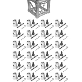 MR Truss TJB6W<BR/> Universal Corner Junction Block Box 1Way-6Way with 24 Half Conical Couplers for 6Way Installation