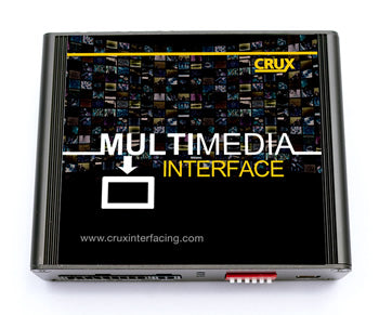 Crux MRVLR-68 Multimedia Integration for Land Rover Vehicles 2012-Up w/ Touchscreen Navigation Systems