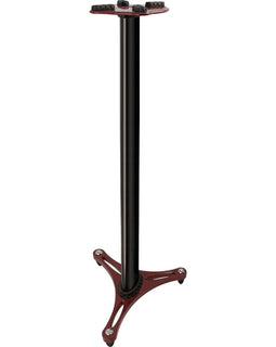 Ultimate Support MS-90-45R MS Series Professional Column Studio Monitor Stands with Non-marring Decoupling Pads and Three Internal Channels - 45"/Red
