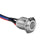 Install Bay MS12W-2 Silver 12MM Round Illuminated Momentary Switches White Qty 2