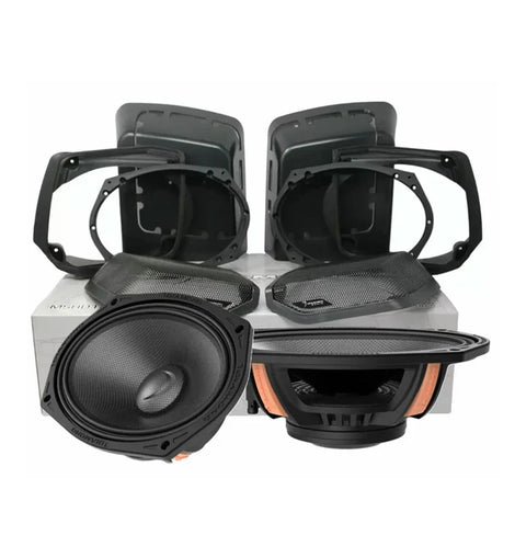 Diamond Audio MS694NEOLK13 1998-2013 Harley Davidson® Cut-In Lid Kit with MS69NEO (4Ω)
