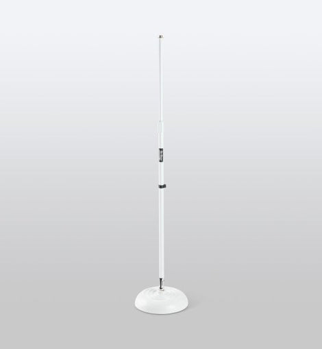 On-Stage MS7201QTRW Quarter-Turn Round-Base Mic Stand