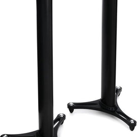Ultimate Support MS-90-36B MS Series Professional Column Studio Monitor Stands with Non-marring Decoupling Pads and Three Internal Channels - 36"/Black