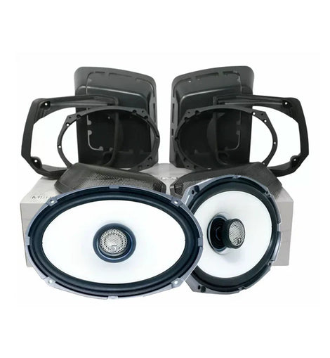 Diamond Audio MSHXM692LK13 1998-2013 Harley Davidson® Cut In Lid Kit with HXM69F2 Speakers (2Ω)