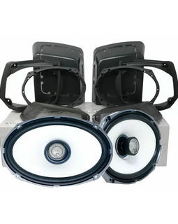 Diamond Audio MSHXM694LK13 1998-2013 Harley Davidson® Cut In Lid Kit with HXM69F4 (4Ω) Speakers