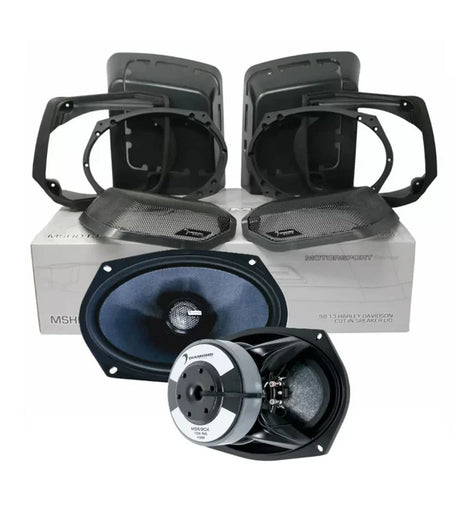 Diamond Audio MS694CX2LK13 1998-2013 Harley Davidson® Cut In Lid Kit with MS69CX Speaker (4Ω)