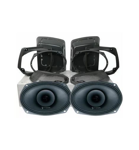 Diamond Audio MSMP692LK13 1998-2013 Harley Davidson® Cut-In Lid Kit with MP692 Speakers (2Ω)