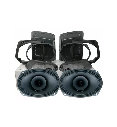 Diamond Audio MSMP694LK13 1998-2013 Harley Davidson® Cut-In Lid Kit with MP694 Speakers (4Ω)