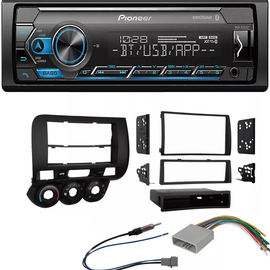 Pioneer MVH-S322BT Car Stereo Single Din Kit Fit 2007-2008 Honda Fit