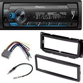 Pioneer MVH-S322BT Car Stereo Single Din Kit Fit DODGE 2002-2005 RAM 1500