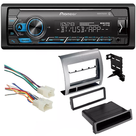 Pioneer MVH-S322BT Car Stereo Single Din Kit Fit 2005-2011 Toyota Tacoma