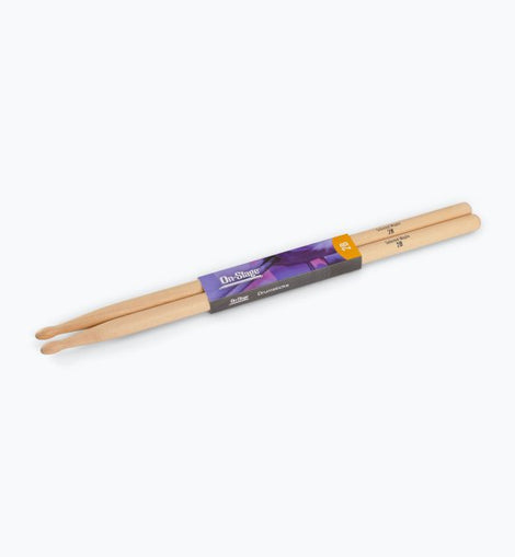 On-Stage MW2B Maple Drum Sticks (2B, Wood Tip, 12pr)