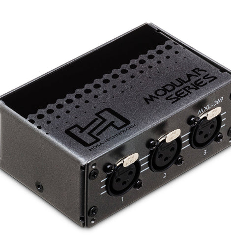 Hosa MXL-369 3-point XLR Balanced Patchbay Module
