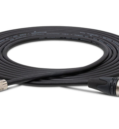 Hosa MXM-025 Microphone Cable 3.5 mm TRS Male to Neutrik XLR Female 25 foot
