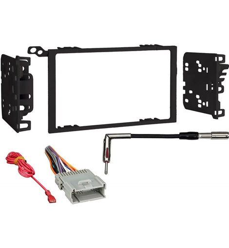 95-2009 Double-DIN Multi Kit Fits GM Suzuki Multi-Kit 1990-2012 Bundle