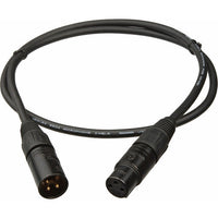 Mogami GOLD STUDIO-06 XLR Female to XLR Male Microphone Cable (6', Black)