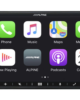 Alpine iLX-W670 7" Mechless Ultra-shallow AV System Apple Carplay, Android Auto