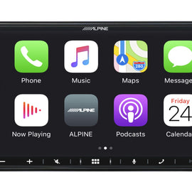 Alpine iLX-W670 7" Mechless Ultra-shallow AV System Apple Carplay, Android Auto