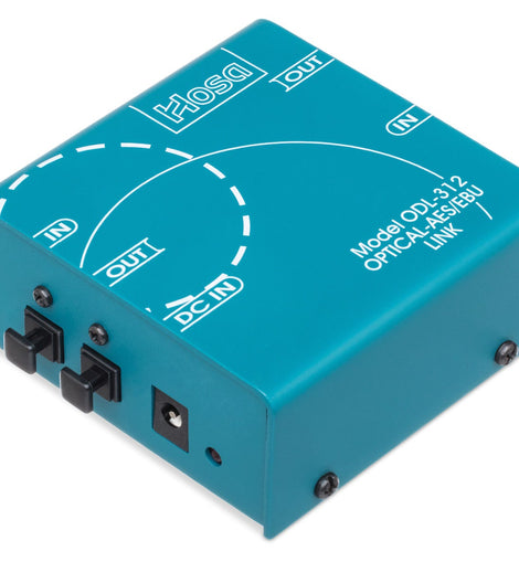 Hosa ODL-312 S/PDIF Optical to AES/EBU Digital Audio Interface
