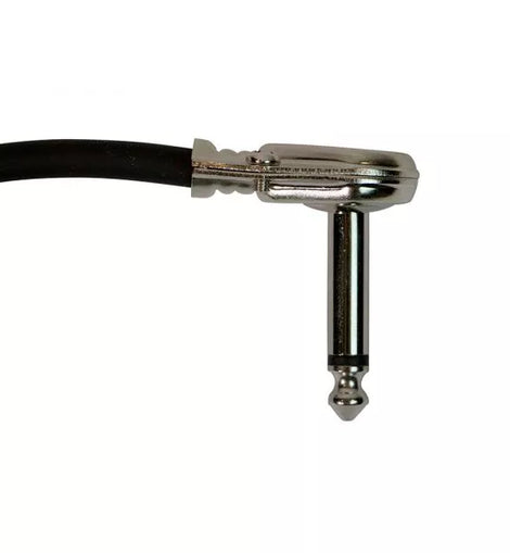 On-Stage PC512B 1' Patch Cable w/ Pancake Connectors (Black)