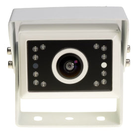 EchoMaster PCAM-830W-AHD Mini Commercial Camera With Super Wide Lens - White