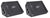 2 Peavey PV 12M Pro Passive 12" Stage Monitor Speaker