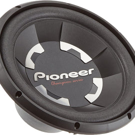 2 X Pioneer TS-300D4 12 Inch 1400 Watts Max Power Dual 4-Ohm Voice Coil Car Audio Stereo Subwoofer Loudspeakers