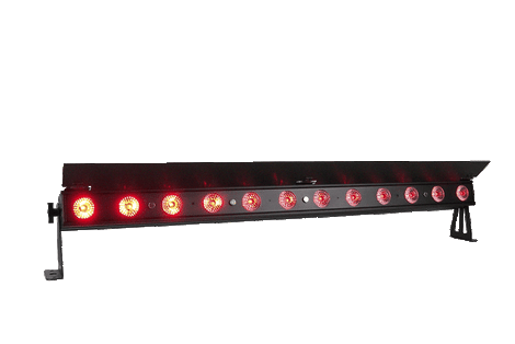 Antari PIXBAR12H 12x12W RGBWAU Pixel Control LED Bar with Barndoor
