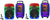 2 MR DJ PL12FLAME 12" Portable Translucent Bluetooth Speaker