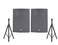 2 MR DJ PRO118S-G Powerful PRO PA DJ Single 18" Passive Speaker + Stand