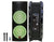 MR DJ PRO215LED 5500W PRO PA DJ Dual 15" 3-Way Powered/Active Live Sound Portable Loud Speaker