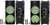 2 PRO215LED Professional Dual 2x15" PA DJ Bluetooth Powered Speaker
