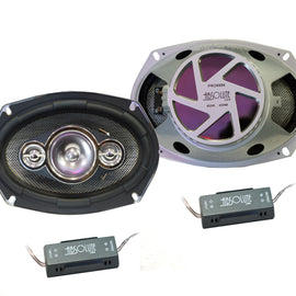 Absolute USA PRO6994 Pro Series 6x9" 4 Way full-range loudspeakers 6x9" 4 Way full-range loudspeakers Car Speakers 600 Watts Max Power