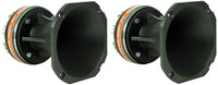 2 MR DJ PROD1 High Compression Titanium Driver Bullet Super Tweeter Aluminum Horn