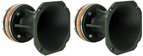 2 MR DJ PROD1 High Compression Titanium Driver Bullet Super Tweeter Aluminum Horn